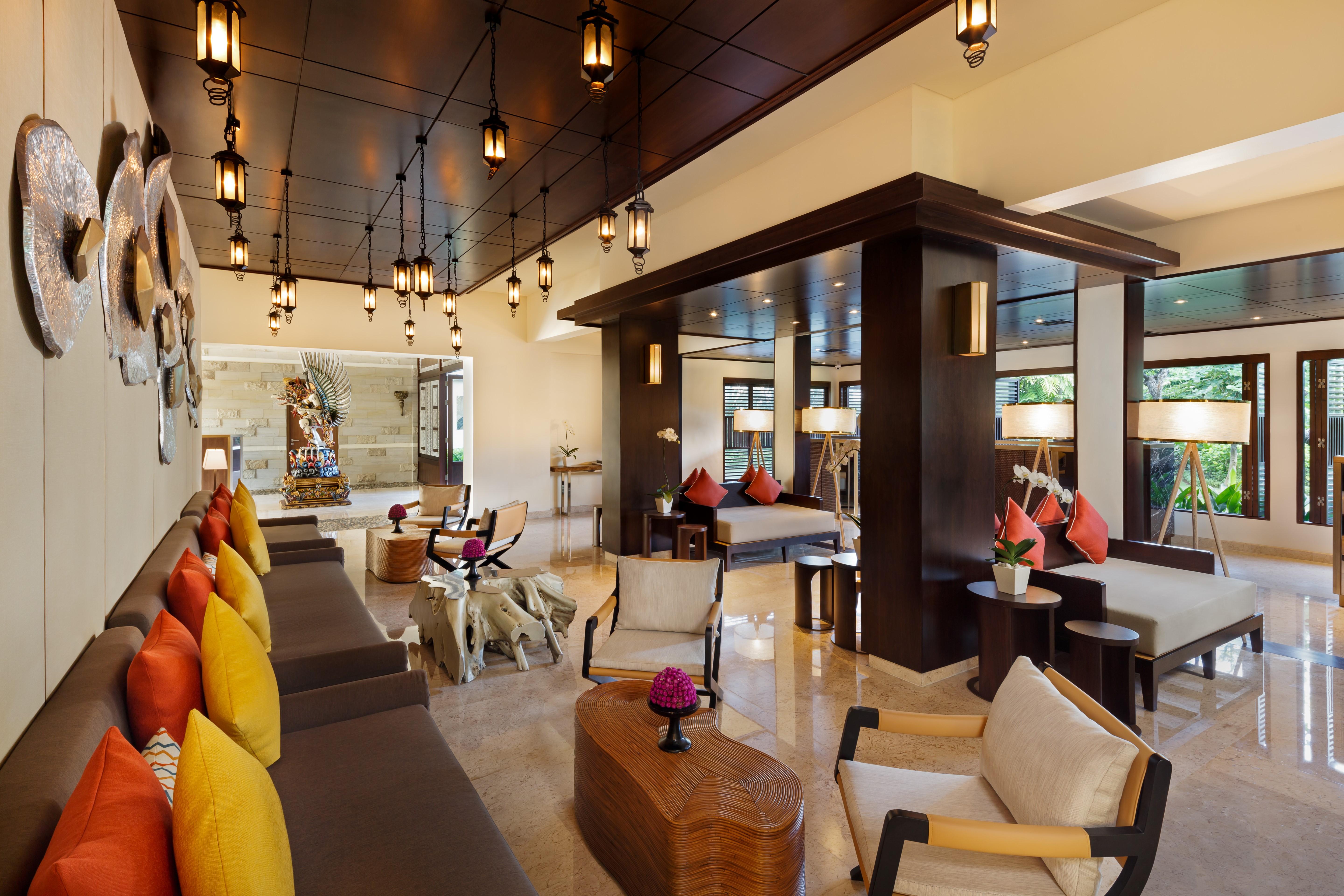 The Seminyak Beach Resort & Spa Exterior foto The lobby at the Taj Bengal